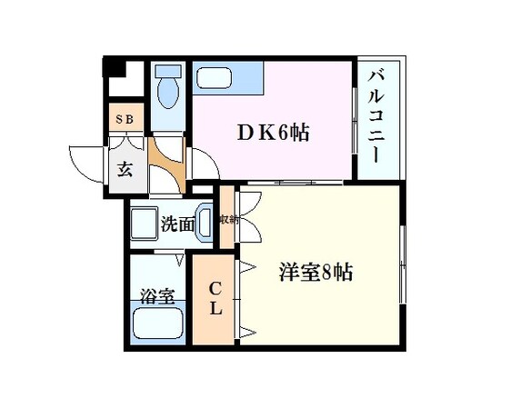 サニーパレス堺町の物件間取画像